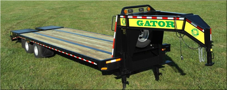 GOOSENECK TRAILER 30ft tandem dual - all heavy-duty equipment trailers special priced  Union County, Kentucky