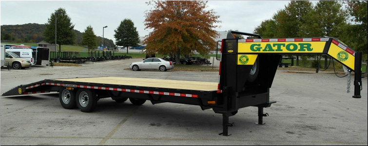 Gooseneck flat bed trailer for sale14k  Union County, Kentucky
